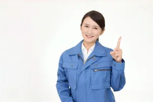 作業員女性の画像
